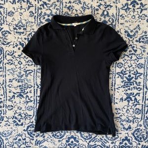 J. Crew Black Polo Shirt - S